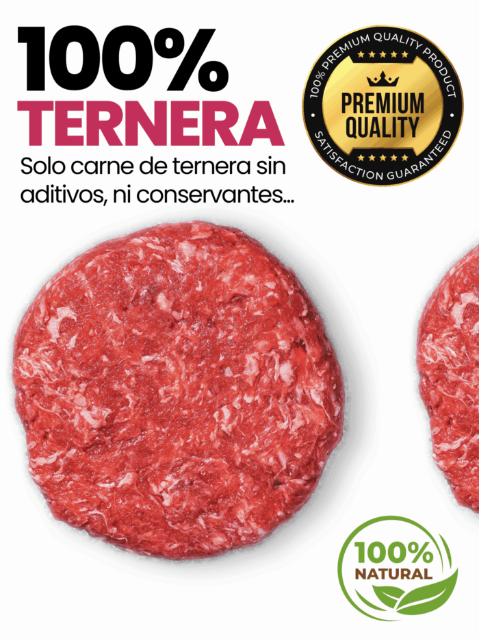 HAMBURGUESAS 100% TERNERA - Imagen 1